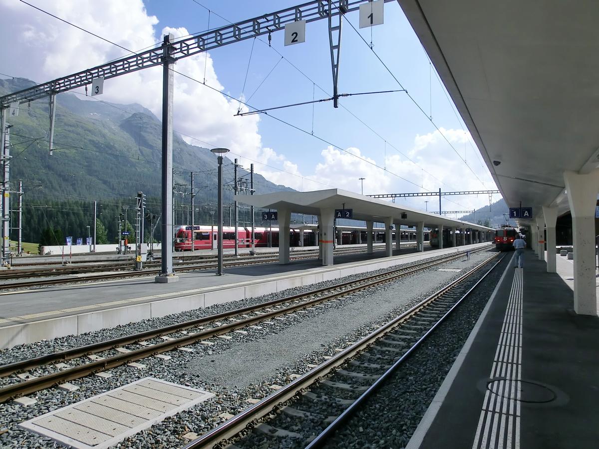 Gare de Saint-Moritz 