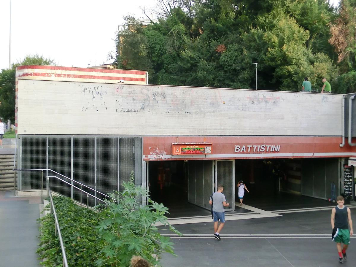 Metrobahnhof Battistini 