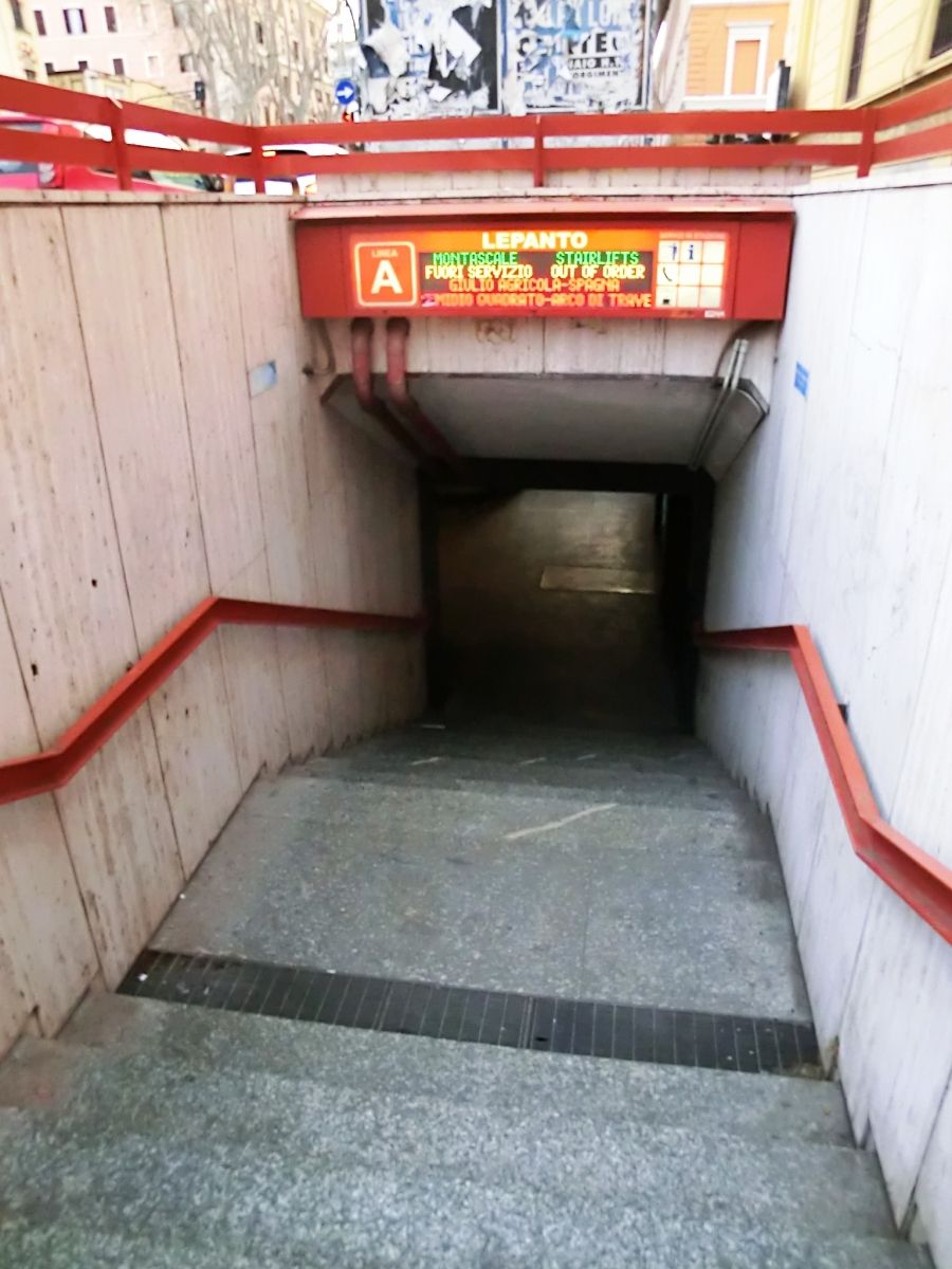 Metrobahnhof Lepanto 