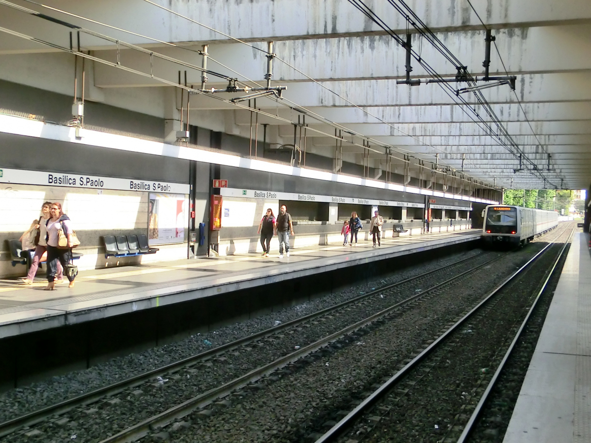 Basilica S. Paolo Metro Station 