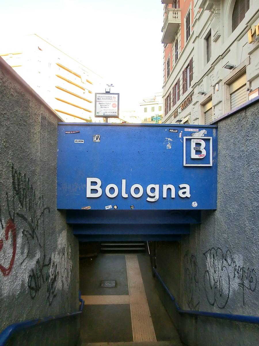 Bologna Metro Station, access 