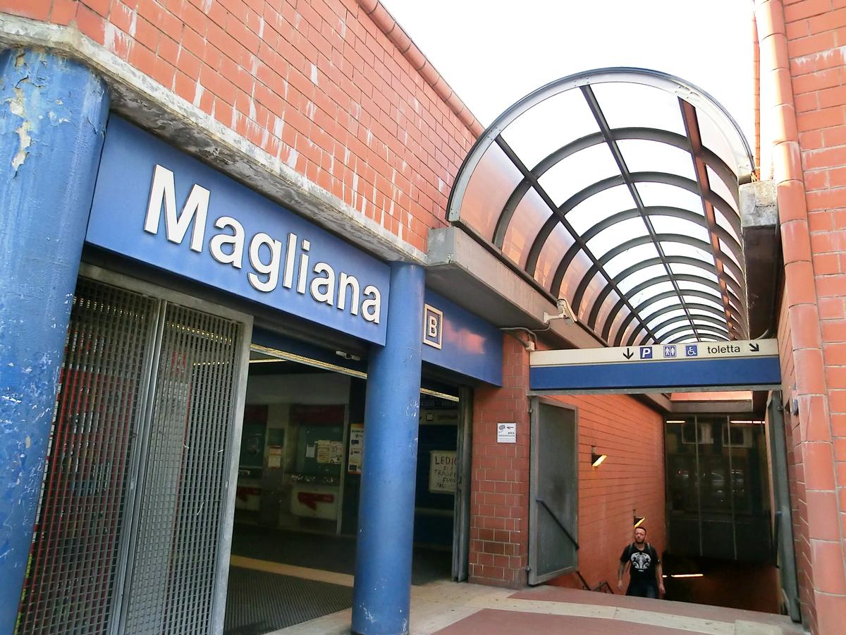 EUR Magliana Metro Station 