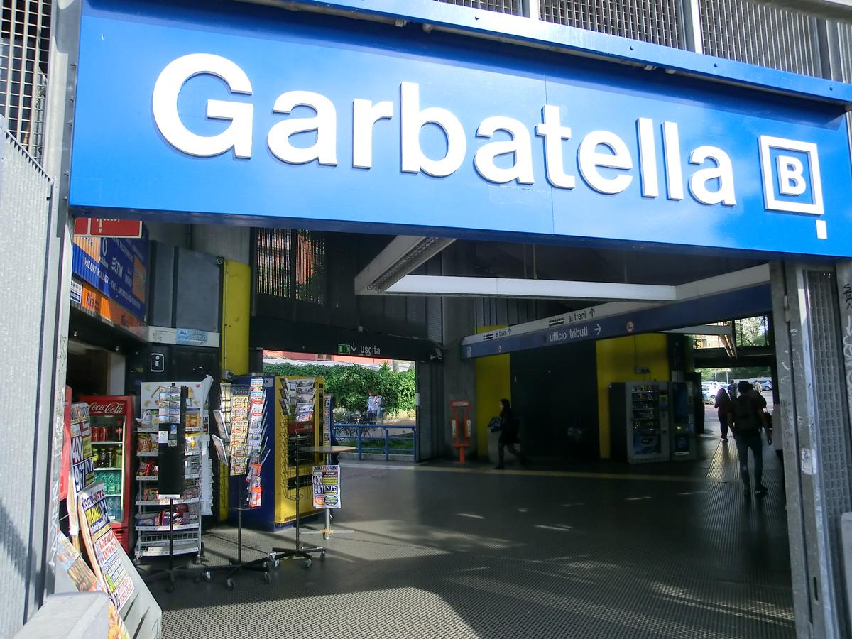 Garbatella Metro Station access 