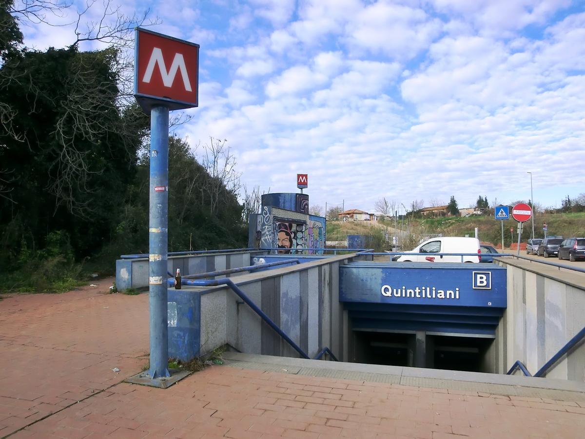Metrobahnhof Quintiliani 