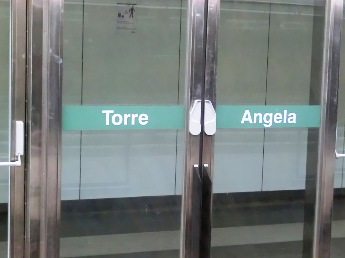 Torre Angela Metro Station 