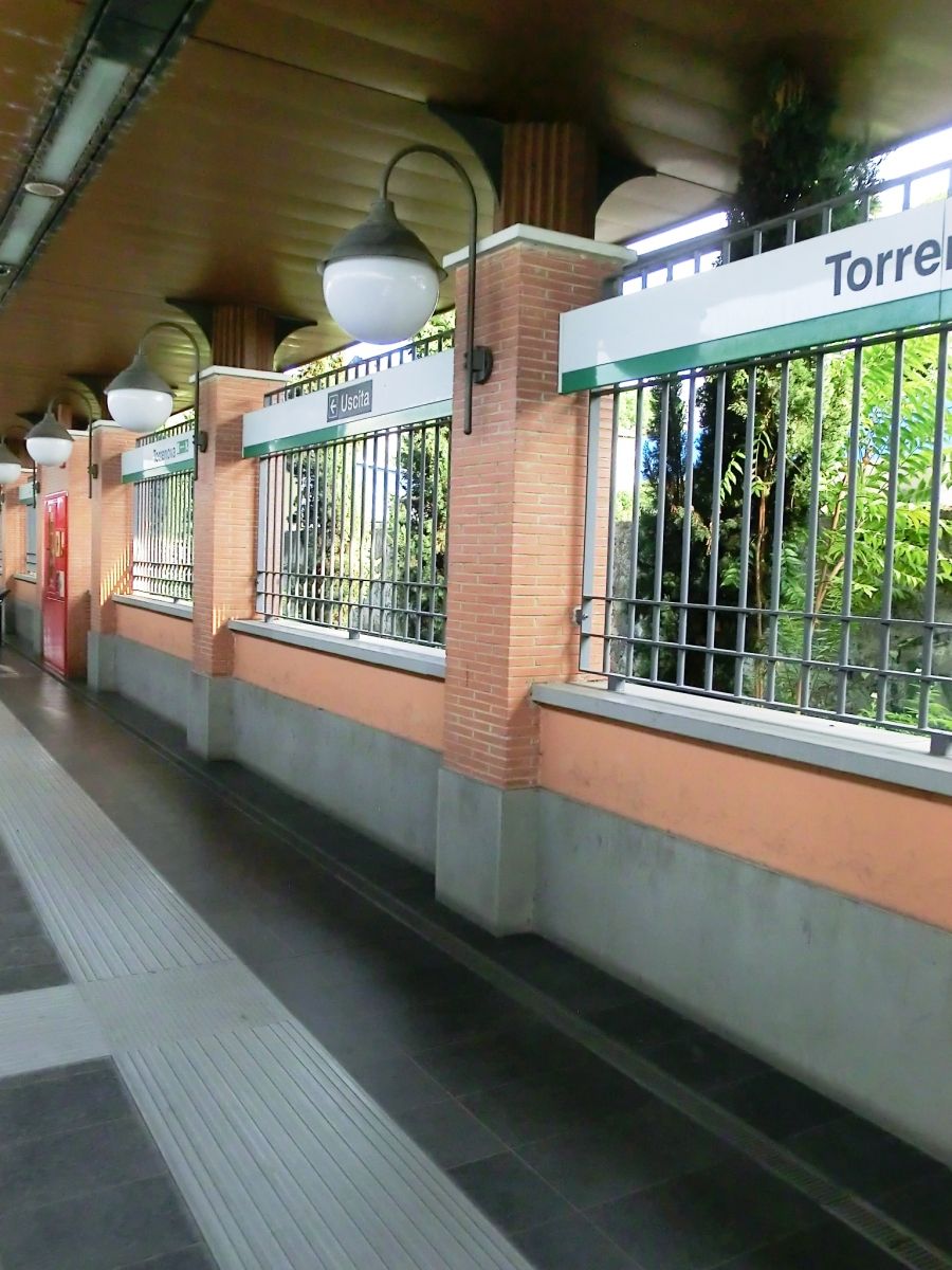 Metrobahnhof Torrenova 