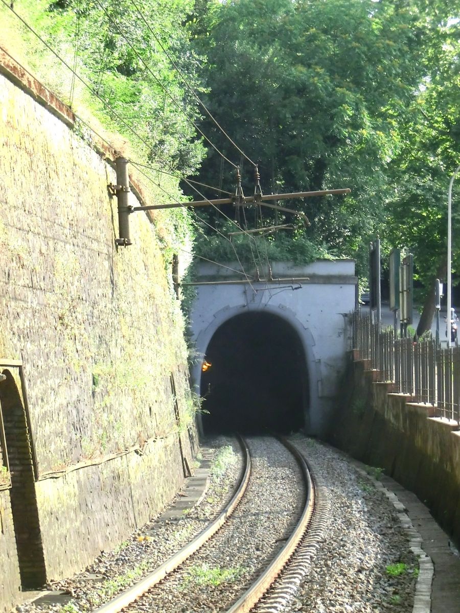 Parioli West Tunnel northern portal 