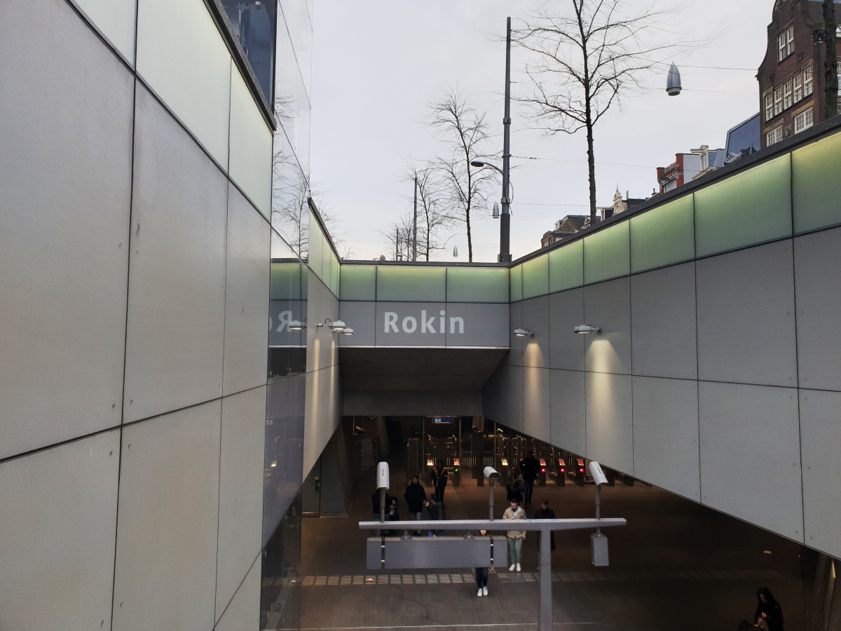 Metrobahnhof Rokin 