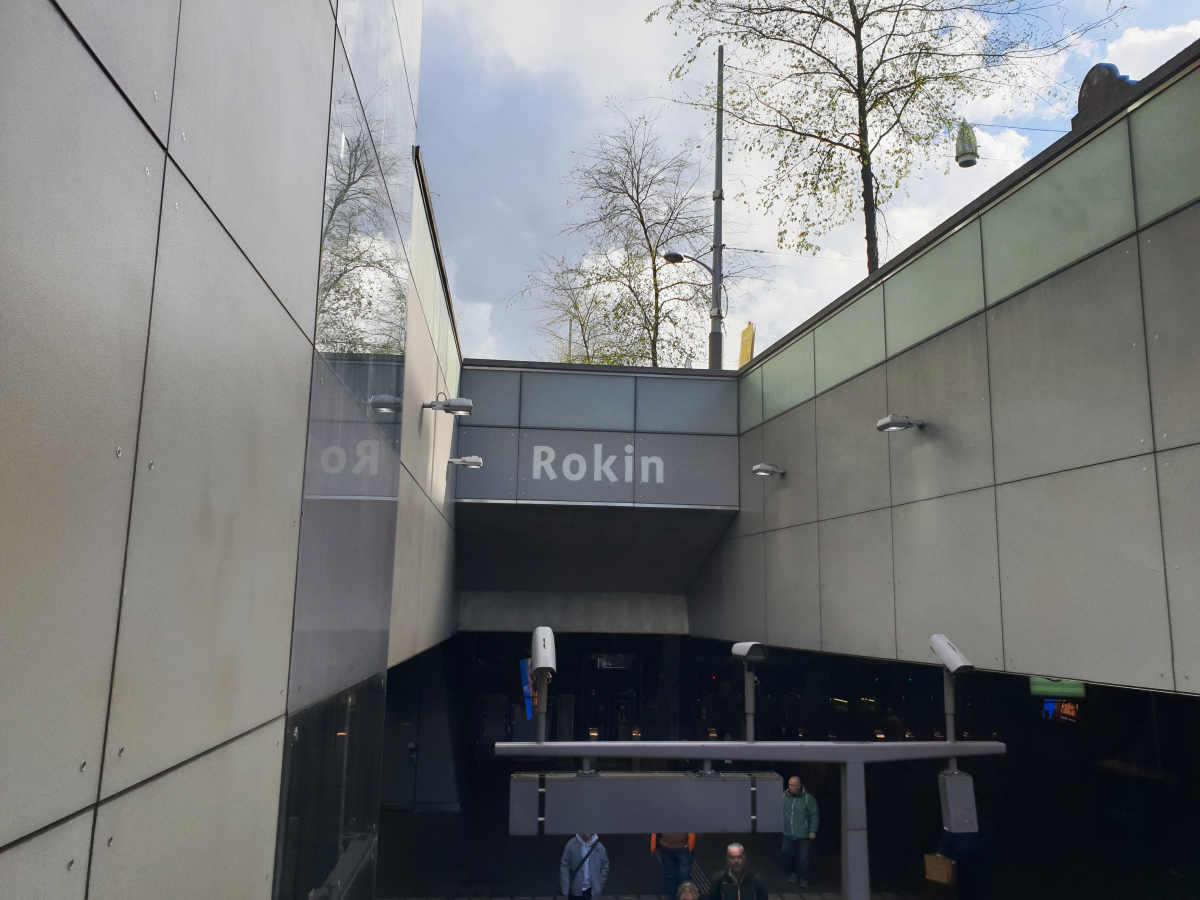Metrobahnhof Rokin 