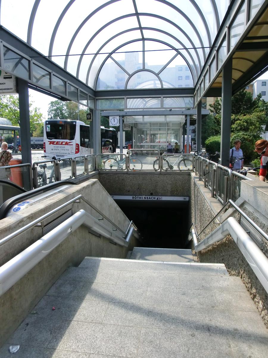 Röthenbach Metro Station access 