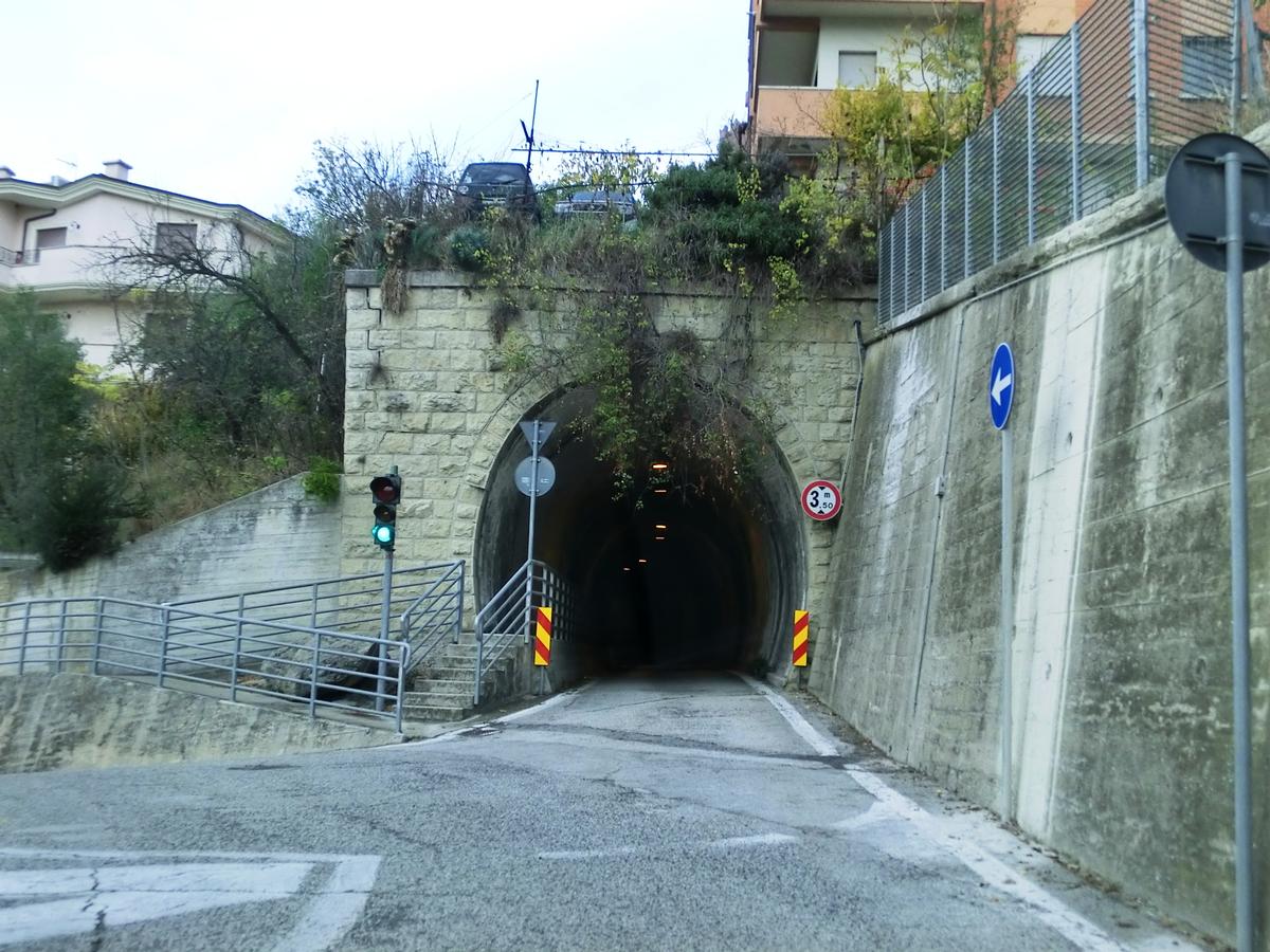 Sant'Andrea Tunnel eastern portal 