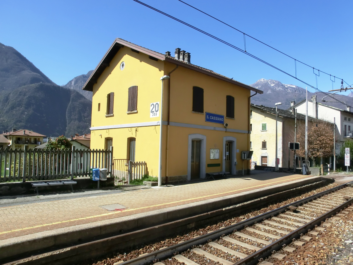 Bahnhof San Cassiano Valchiavenna 