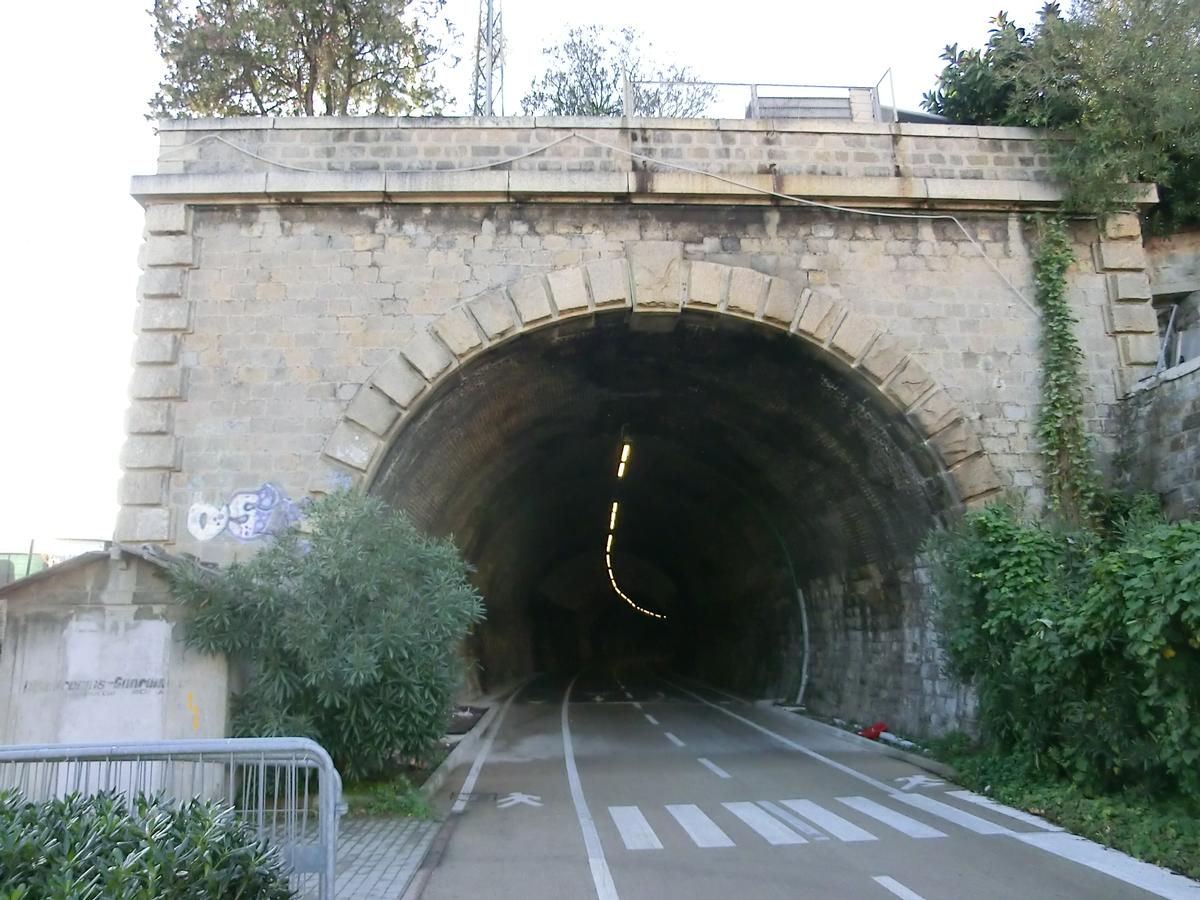 Capo Nero bicycle and pedestrian tunnel eastern portal 
