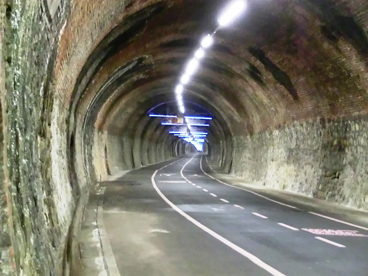 Capo Nero bicycle and pedestrian tunnel 