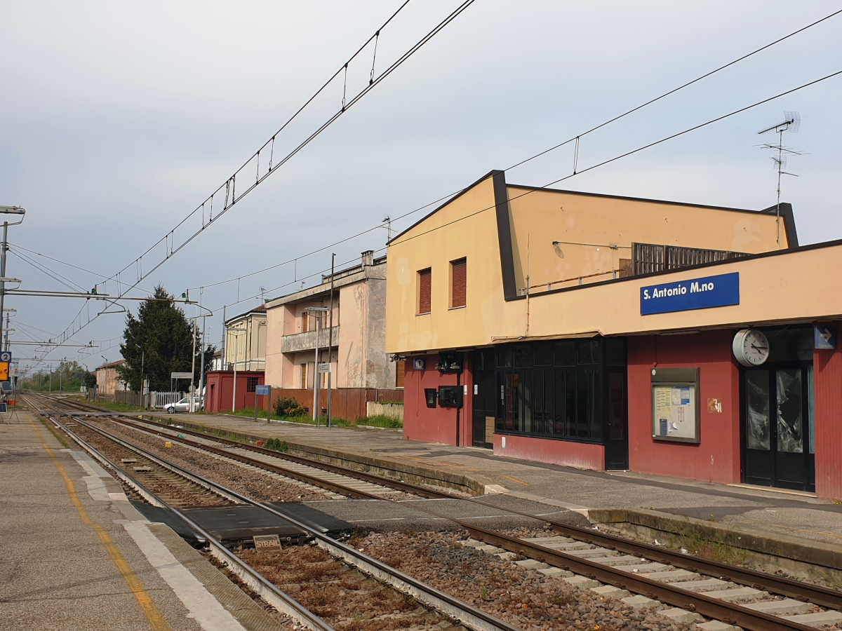 Bahnhof Sant'Antonio Mantovano 