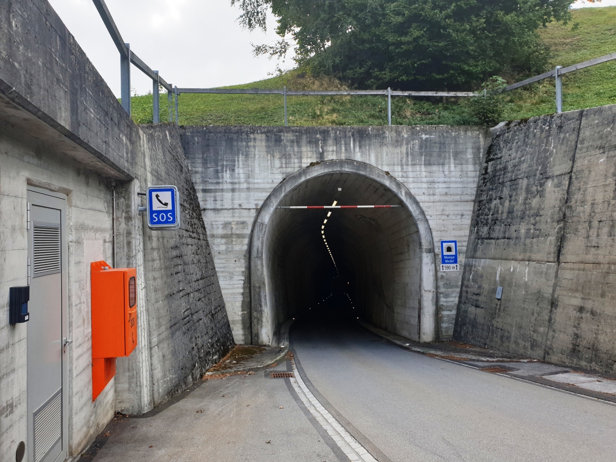 Mompé-Medel Tunnel northern portal 