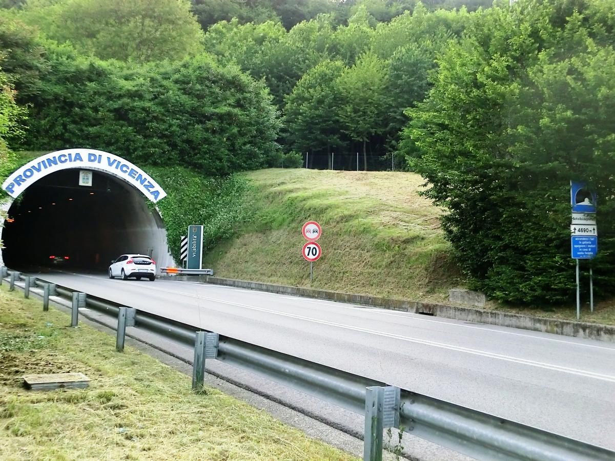 Schio Valdagno Pass Tunnel eastern portal 