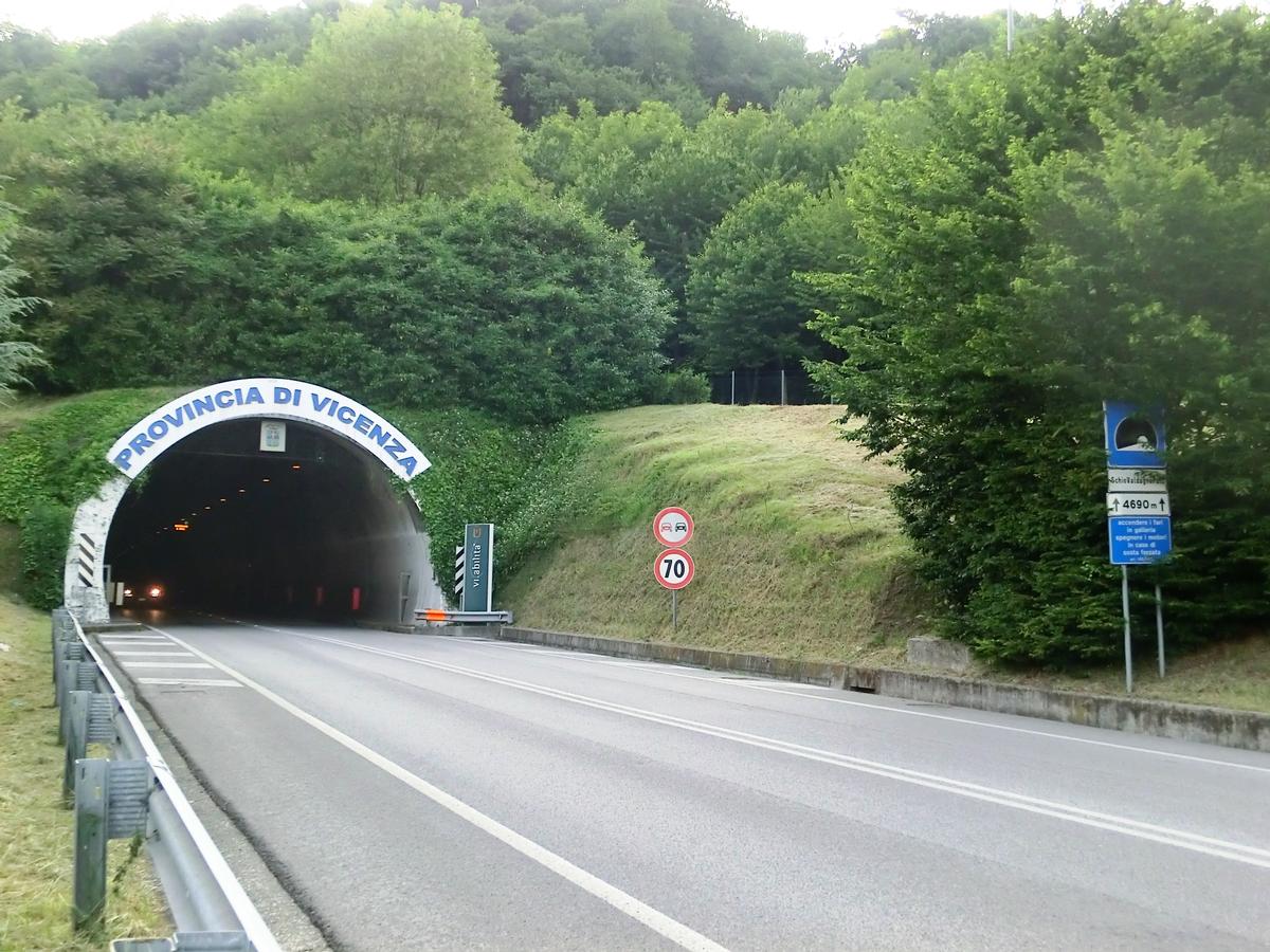 Schio Valdagno Pass Tunnel eastern portal 