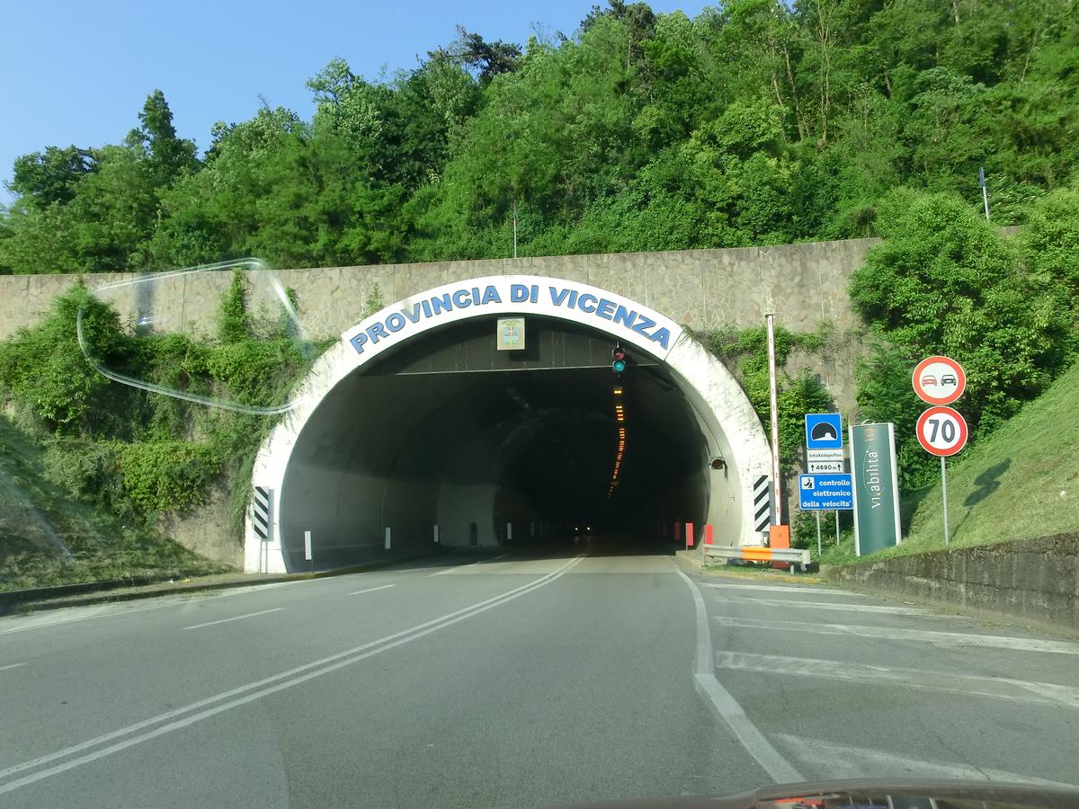 Schio Valdagno Pass Tunnel western portal 