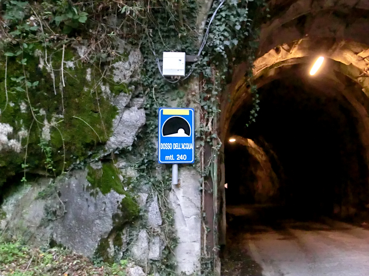 Dosso dell'Acqua Tunnel southern portal 