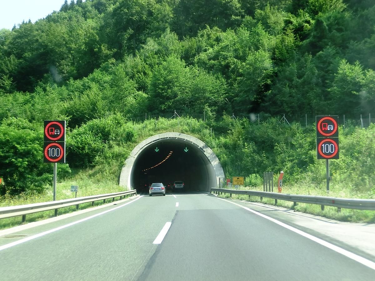 Ločica Tunnel western portal 