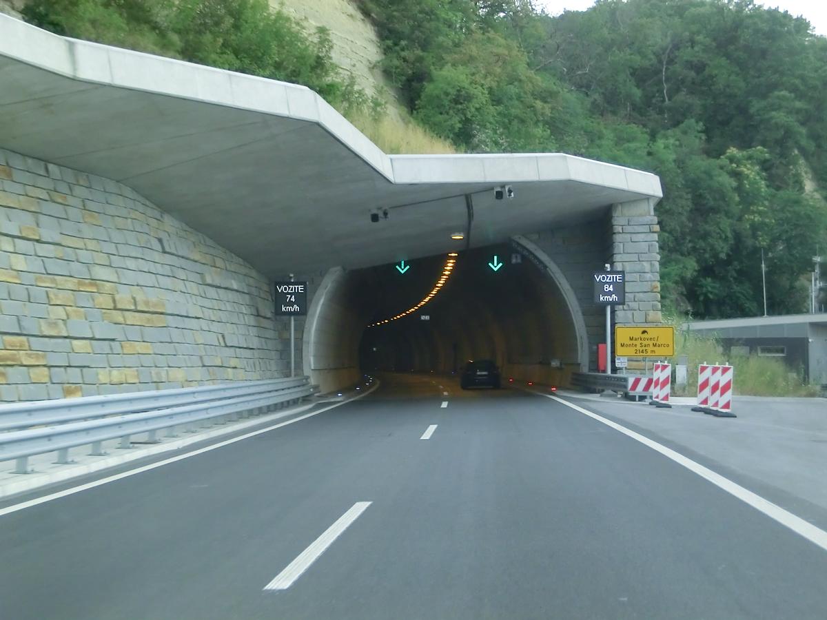 Monte San Marco/Markovec Tunnel eastern portals 