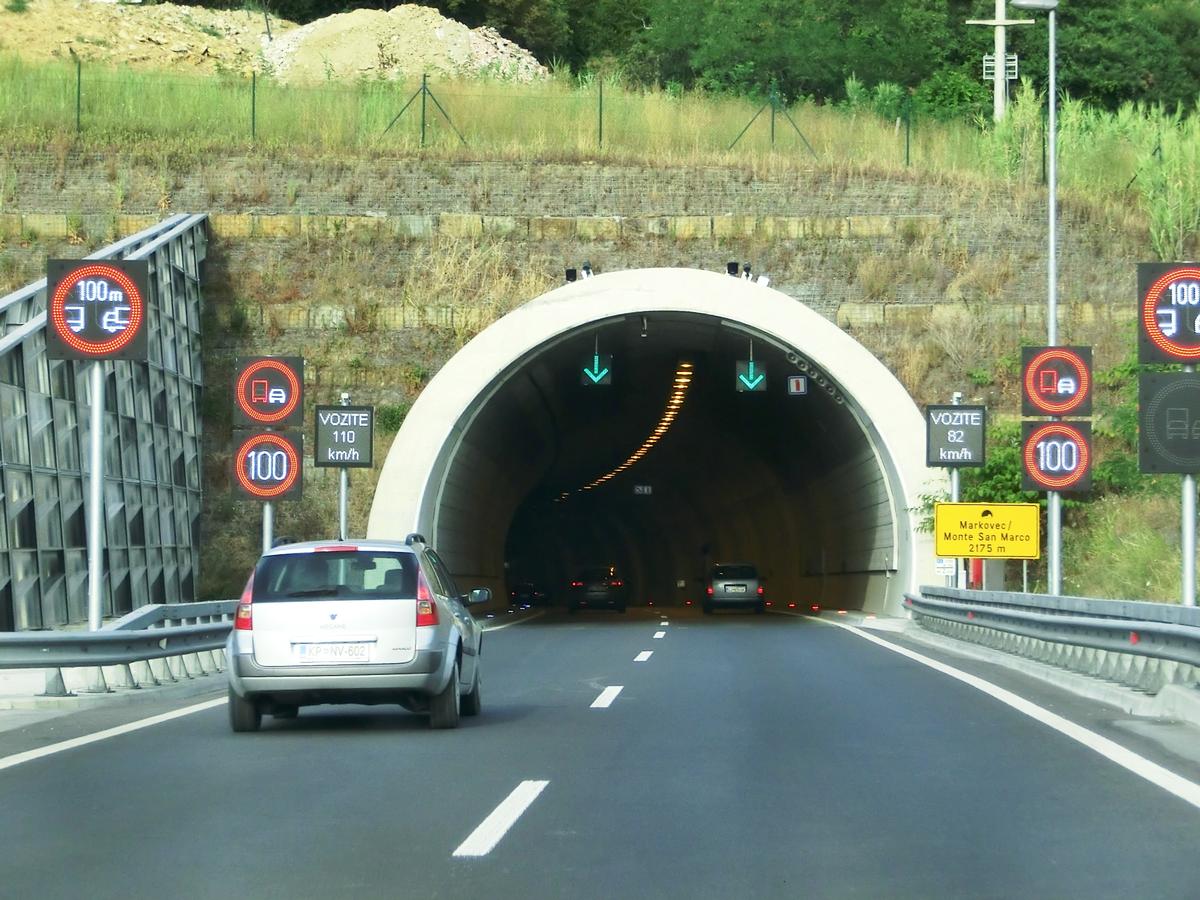 Monte San Marco/Markovec Tunnel western portals 