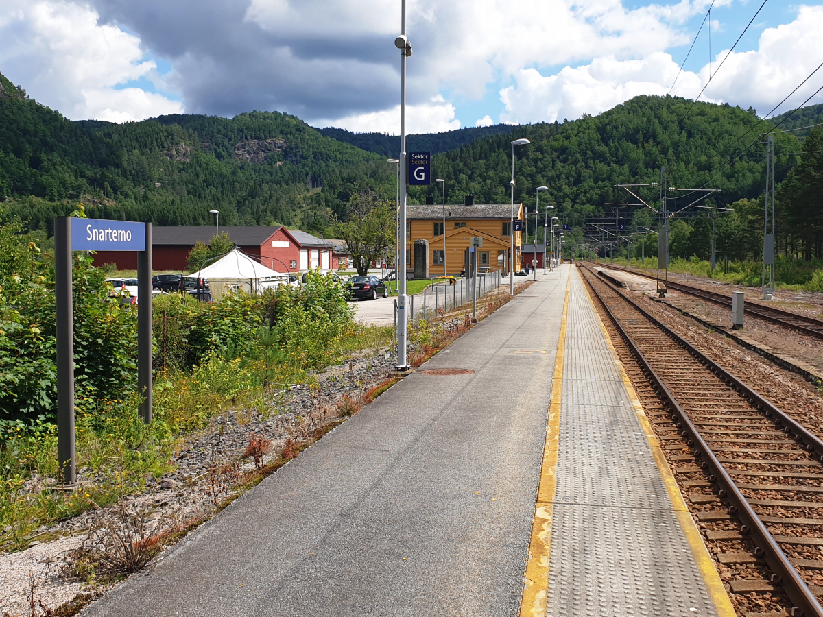 Bahnhof Snartemo 