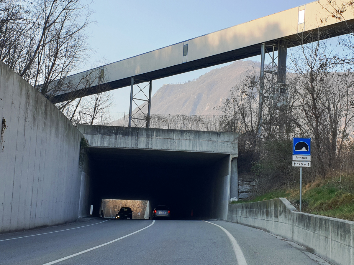 Fornazze Tunnel southern portal 
