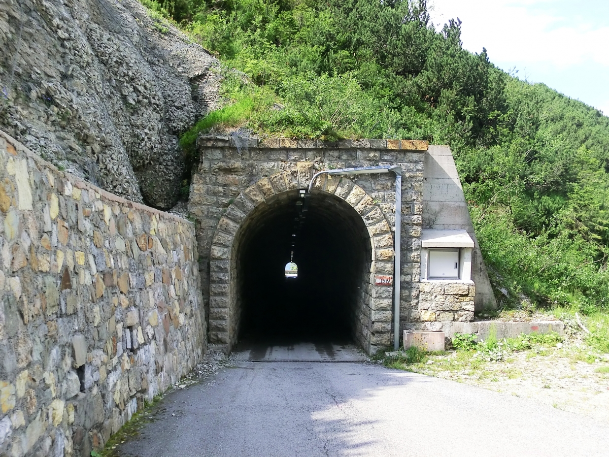 Zoncolan III Tunnel northern portal 