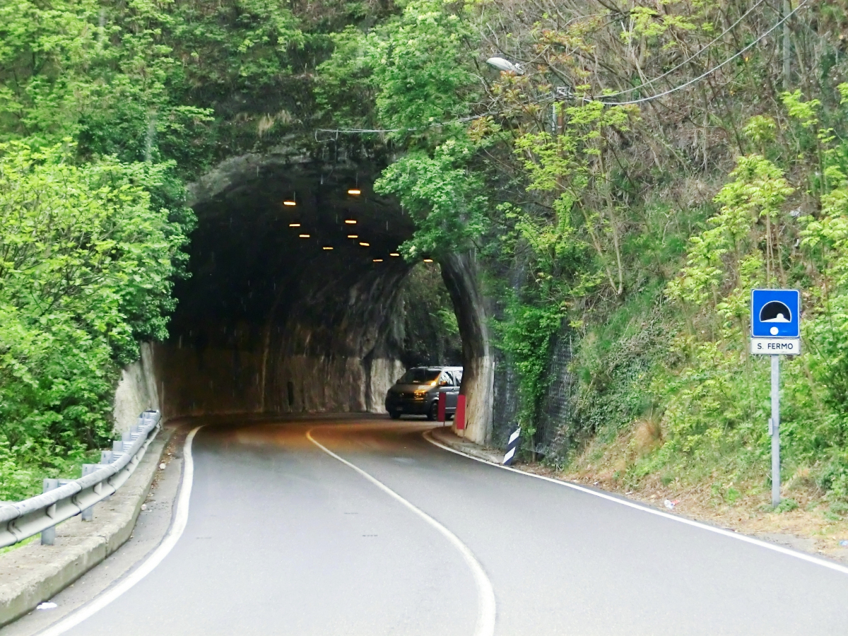 San Fermo Tunnel northern portal 