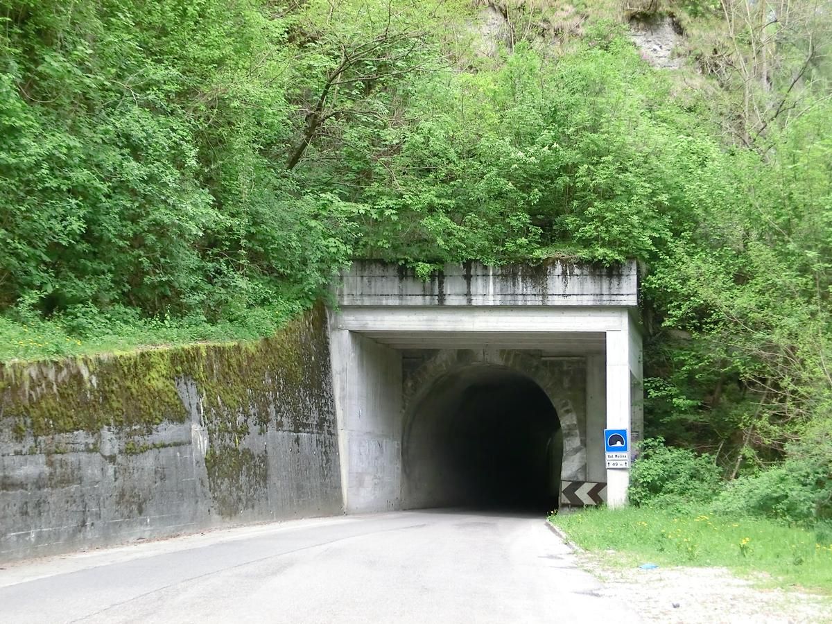 Val Molina Tunnel southern portal 