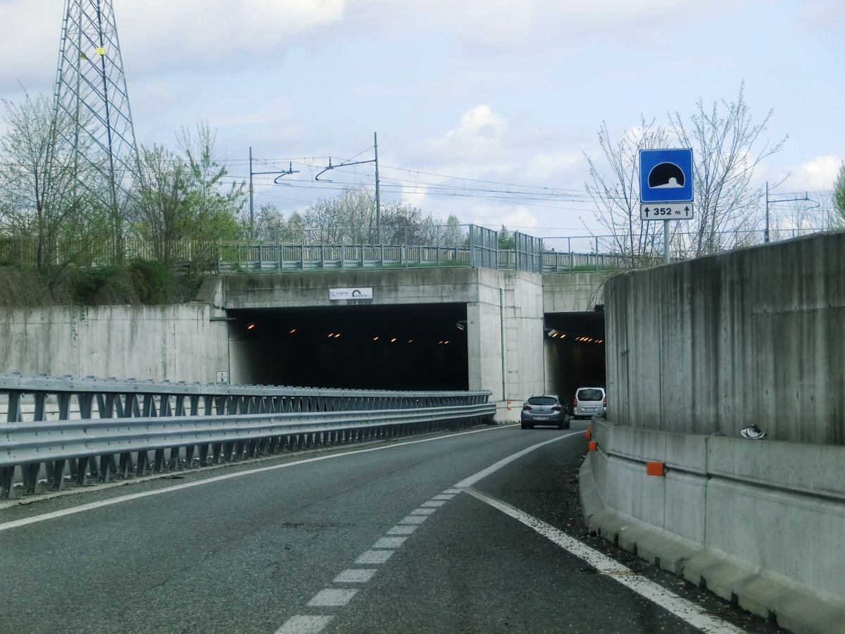 Borgaro Tunnel northern portals 