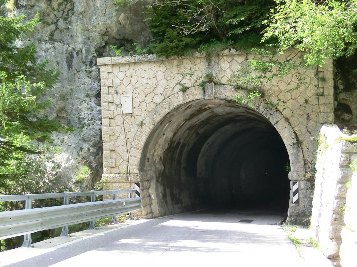 Sella Nevea V Tunnel eastern portal 