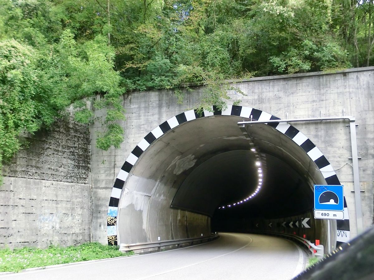Lumezzane IV Tunnel western portal 