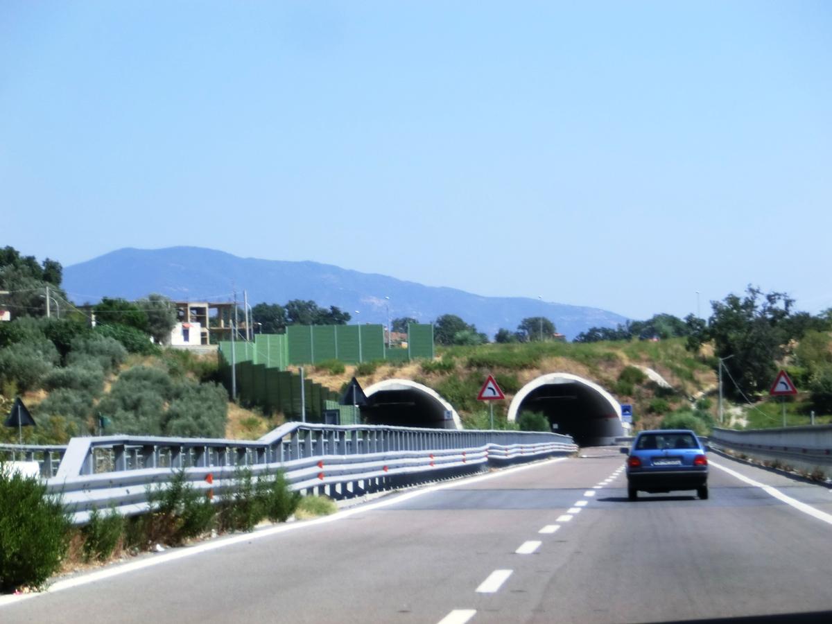 Guarino Tunnel western portals 