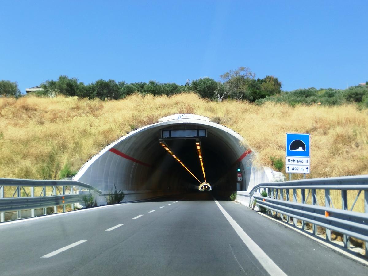 Schiavo II Tunnel eastern portal 