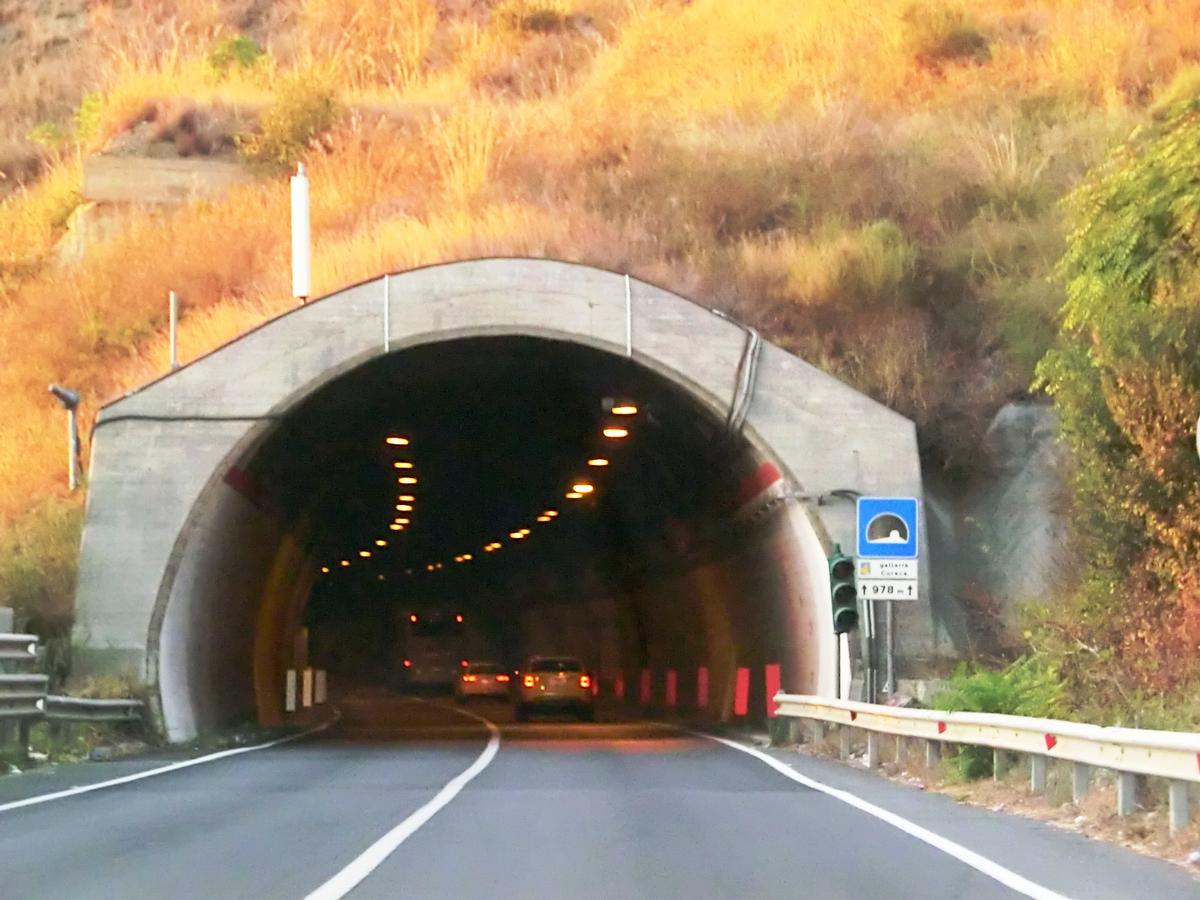 Coreca Tunnel southern portal 