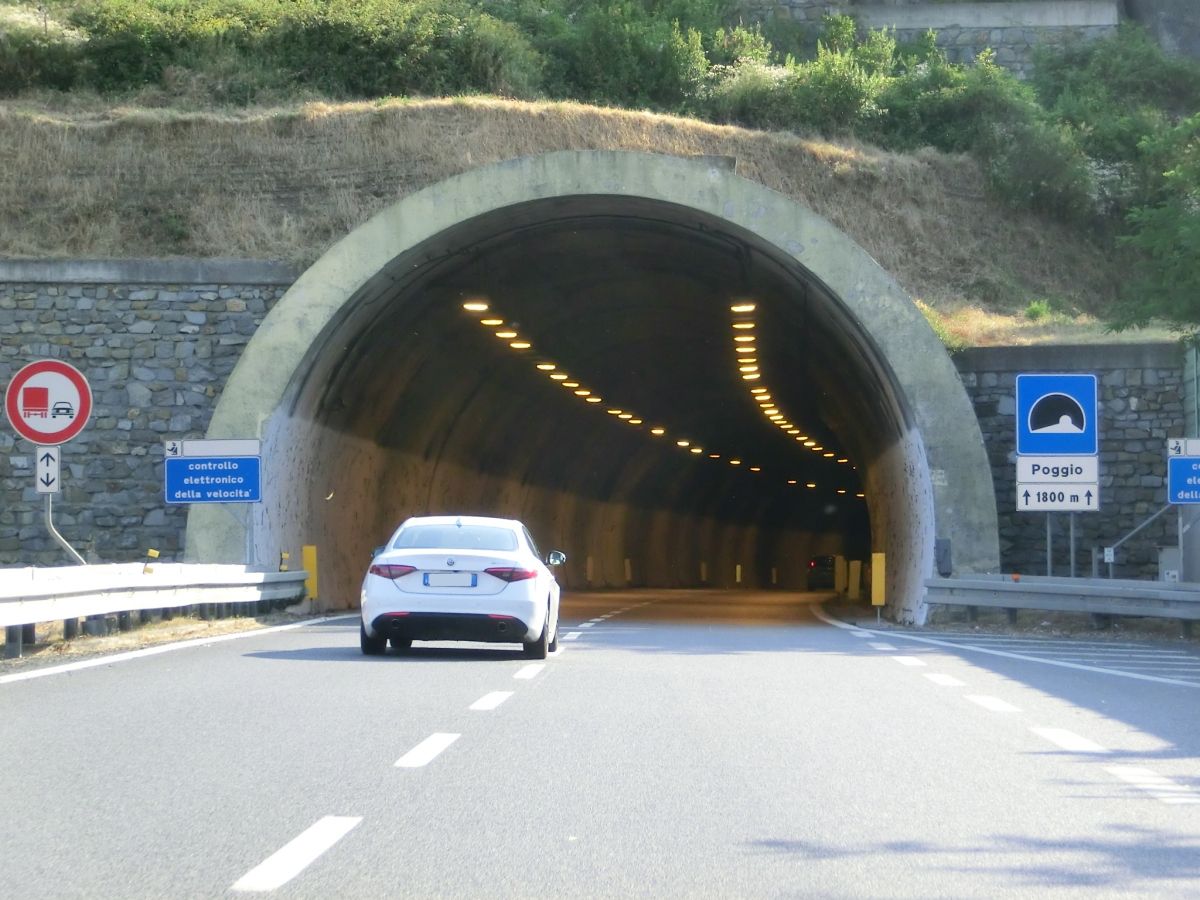 Poggio Tunnel eastern portal 