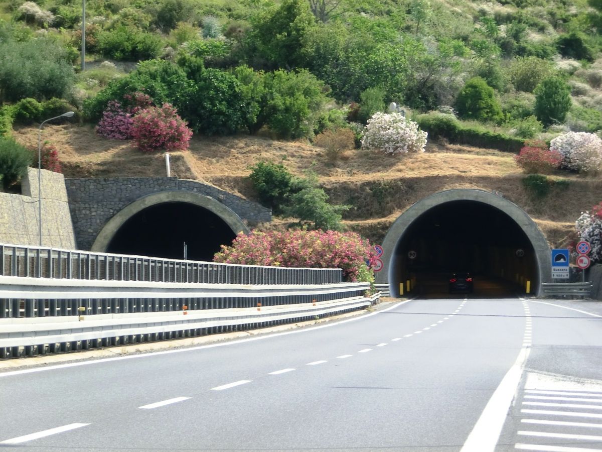 Bussana Tunnel western portals 
