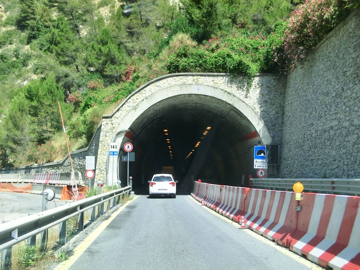 Bocche Tunnel southern portal 