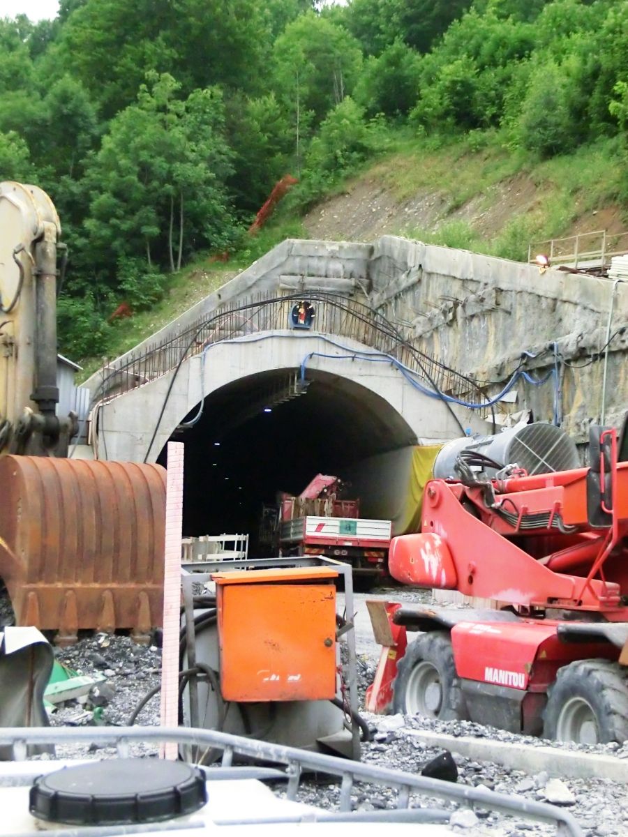 New Tende Road Tunnel northern portal 