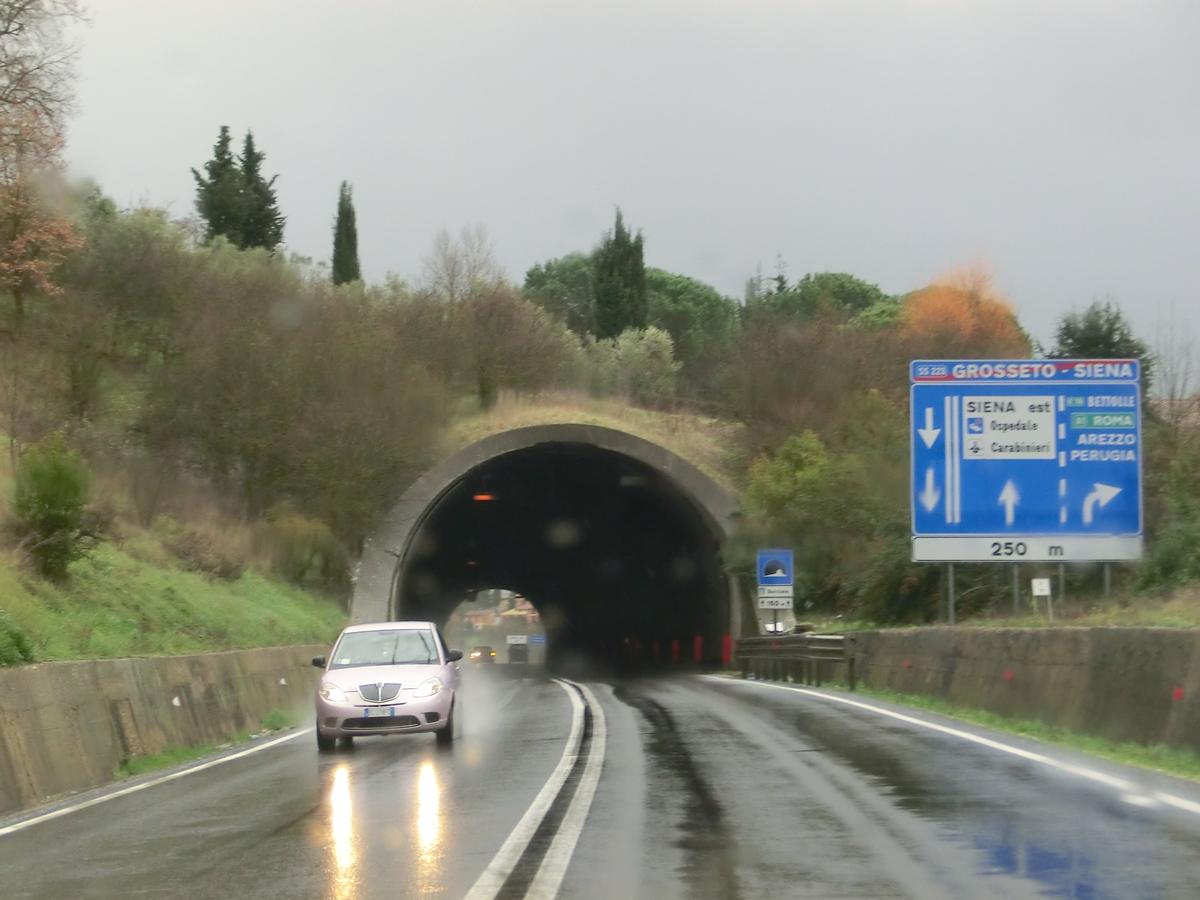 Bucciano Tunnel western portal 