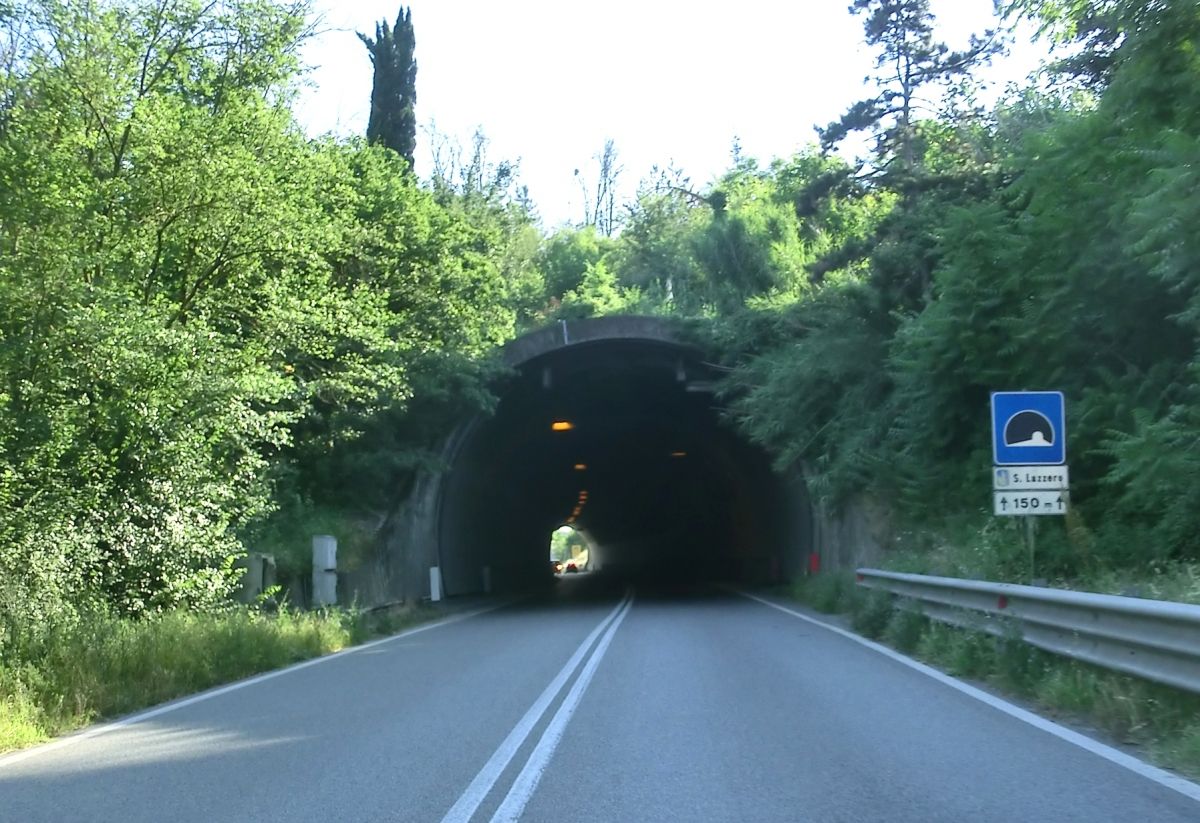 San Lazzaro Tunnel eastern portal 