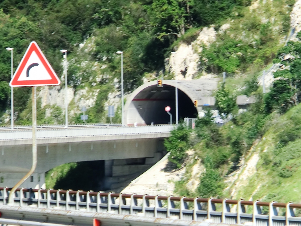 Cellina Viaduct and Fara Tunnel southern portal 