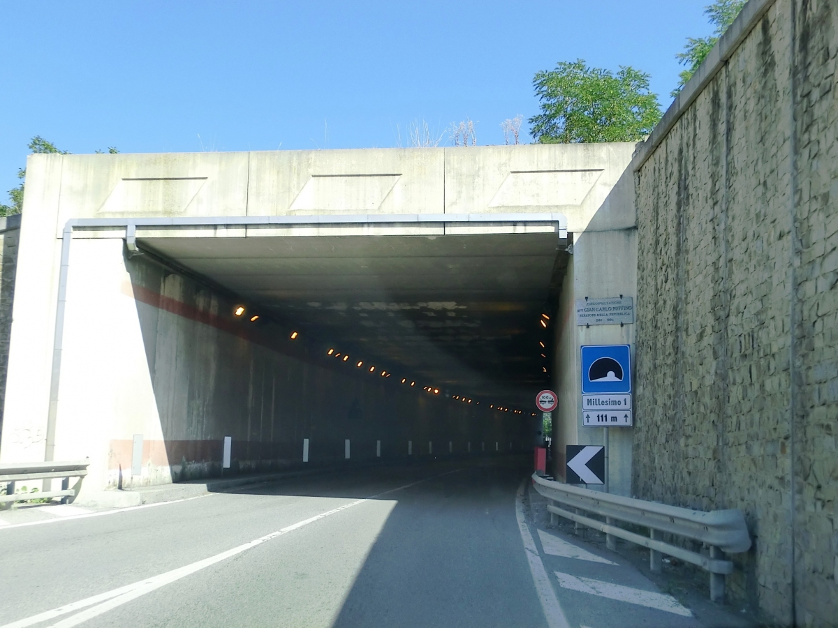 Millesimo 1 Tunnel western portal 