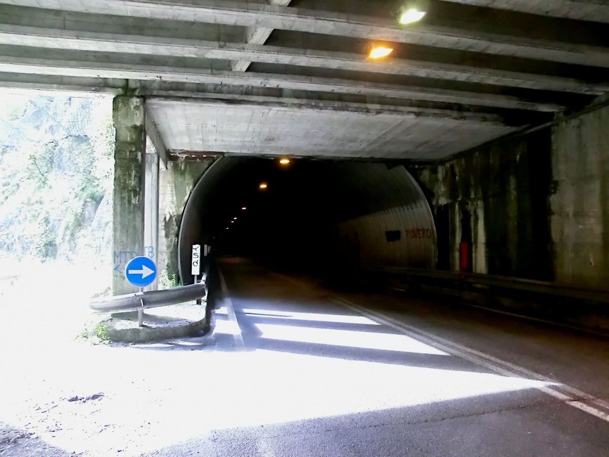 Castagneti Tunnel northern portal 