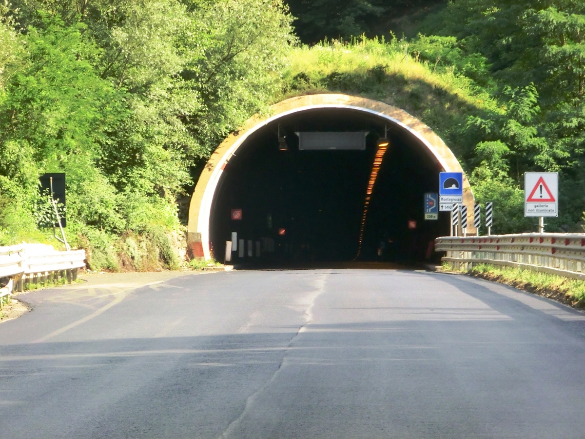 Montegrosso Tunnel northern portal 