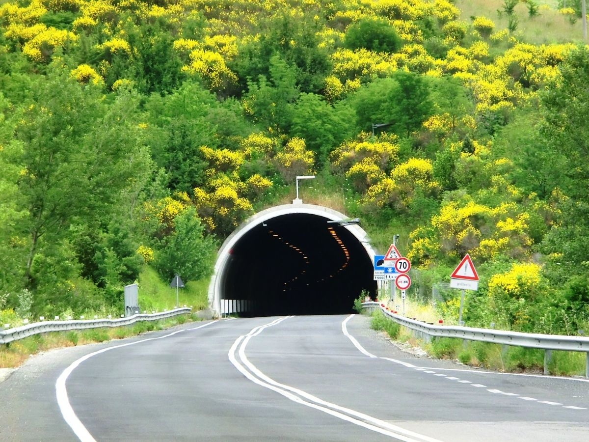 Colle del Prete Tunnel southern portal 