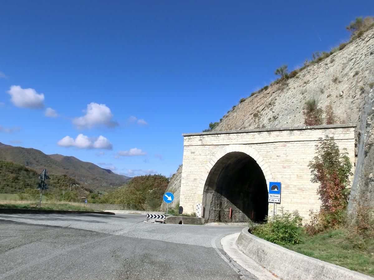 Dei Monaci Tunnel southern portal 